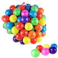 100 Bälle für Bällebad Baby -6- Bunte Farben Ball Ø 7 cm Spielbälle Kinderzelt