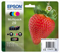 Epson 4x Original Tinte Patronen 29 XP235 XP332 XP335 XP432 XP435 XP245 XP342