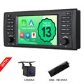 DAB+CAM+Für BMW 5er E39 E39A13 Autoradio Android 13 Auto 7" IPS GPS Navi CarPlay