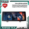 10.25" 64GB Android 14 Autoradio GPS CarPlay für BMW 2er F45 F46 F22 NBT DAB+ BT