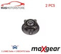 RADLAGERSATZ RADLAGER SATZ PAAR VORNE MAXGEAR 33-0751 2PCS A NEU OE QUALITÄT