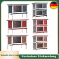 Kaninchenstall Kleintierhaus Hasenstall Kaninchenkäfig Geflügelstall ✅DE Stock