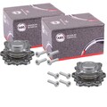 2X A.B.S. RADLAGER SATZ VORNE BEIDSEITIG passend für BMW 2 3 4