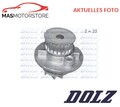 MOTOR KÜHLWASSERPUMPE WASSERPUMPE DOLZ O146 P NEU OE QUALITÄT