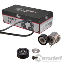 GATES KEILRIPPENRIEMEN-SATZ passend für ALFA ROMEO GIULIETTA FIAT 500L 500X