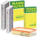 MANN FILTER INSPEKTIONSPAKET passend für PEUGEOT 308 508 II 131-181 PS