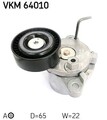 SKF Spannrolle, Keilrippenriemen VKM 64010 für HYUNDAI KIA