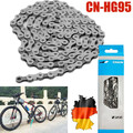 Für Shimano Kette CN-HG95 10 Fach DEORE XT XTR SLX HG-X SIL Fahrrad 116 Glieder~