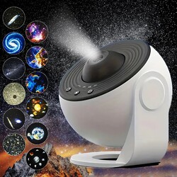 NEU! LED Sternenhimmel Projektor Lampe Galaxy Nebula Starry Erde Mond Nachtlicht