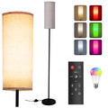 Stehlampe LED Sofa Stehlampe dimmbar mit Fernbedienung Stehleuchte Wohnzimmer