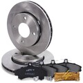 ATEC BREMSSCHEIBE BELÜ Ø256+BREMSBELÄGE VORN FÜR MITSUBISHI COLT CZC 1.5 06-08