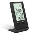 Thermometer Hygrometer Innen Wettervorhersage Hygrometer Mini LCD Anzeige Von...