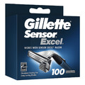 Gillette Sensor Excel Rasierklingen - 10x 10er Pack I 100 Herren Ersatzklingen