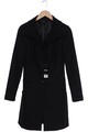 UNITED COLORS OF BENETTON Mantel Damen Jacke Parka Gr. EU 42 Schwarz #e49ia2f