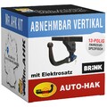 AutoHak Anhängerkupplung vert. abnehmbar für VW Passat B6 05-10 + 13pol spez
