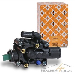 NRF THERMOSTAT 91 °C FÜR PEUGEOT 1007 206CC 206SW 207 CITROEN BERLINGO C-ELYSEE EASY FIT - Zubehörteile inklusive - Spart Zeit und Geld