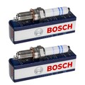 2x BOSCH Zündkerze für VW Polo 6R 6C 1.2 TSI 16V AW1 BZ1 1.0 1.4 Golf VII