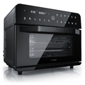 Arendo Multifunktionsofen 25l-1800W Heißluftfritteuse Drehgrill ein Multitalent