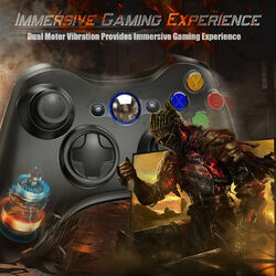Wireless Controller für Microsoft Xbox 360/360 Slim/PC Windows 7,8,10 Gamepad