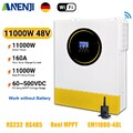 11KW 48V Hybrid Solar Wechselrichter On Grid MPPT 160A 500V Pure Sine Wave WIFI