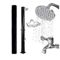 Dönges Solardusche Gartendusche Pooldusche Camping Regendusche 40L