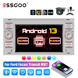 Für Ford Transit MK7 Connect Focus Carplay Autoradio Android 14 2+64G GPS Kamera