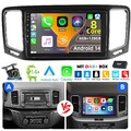 Android14 Autoradio Carplay GPS für VW Sharan 7N Seat Alhambra 8core 6+128G DAB+