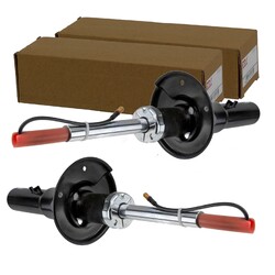 2x NTY ELEKTR. VERSTELLBARE STOßDÄMPFER HINTEN passend für PORSCHE 718 BOXSTER C