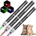 500 METR Laserpointer Grün Rot Reichweite EXTREM STARK / SEHR HELL 1mW Akku DE