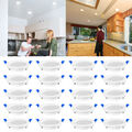 20x LED Einbau Strahler 5W Einbauleuchten Decken Leuchte Set Einbau Spot 230V
