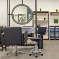 NEU Arbeitshocker Rollhocker Drehstuhl Drehhocker Stuhl Sitz Hocker Schwarz