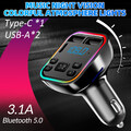 FM Transmitter Bluetooth 5.0 Radio MP3 KFZ Auto USB Ladegerät Zigarettenanzünder