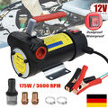 175W Dieselpumpe Elektrisch Ölabsaugpumpe Heizölpumpe Automatik Selbstansaugend