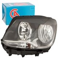 ALKAR H15 H7 SCHEINWERFER SCHWARZ RECHTS passend für VW CADDY TOURAN | 2752154