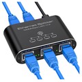 LAN Splitter 1 auf 4 Gigabit Aluminium Ethernet Verteiler Netzwerkswitch