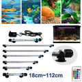 18-112cm LED Aquarium Aquarium Lampe RGB Aquariumleuchte Mollusken Beleuchtung