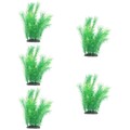  5 Pieces Aquarienlandschaft Aquarienpflanzen Dekoration Reptilien Terrarium