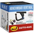 Für MB C-Klasse Kombi AutoHak Anhängerkupplung vert. abnehmbar mit 7p spezifisch