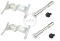 Zubehörsatz Scheibenbremsbelag A.B.S. 1658Q für PORSCHE AUDI VW CAYENNE TOUAREG