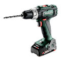 Metabo Akku Bohrschrauber BS 18 L metaBOX 145; 18V 2x2Ah Li Power + SC 30