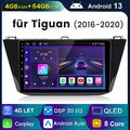 8Kern Autoradio Carplay Android13 Für VW Tiguan 2016-2020 GPS NAVI WIF DAB 4+64G