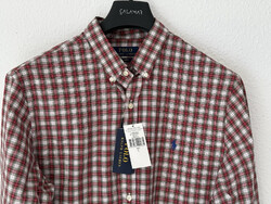 Polo Ralph Lauren  Herren Hemd M  Rot Kariert  Klassik fit  Neu  mit Etikett