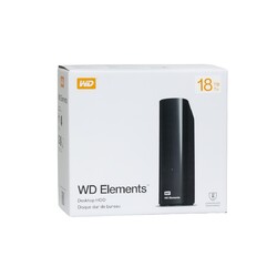 WESTERN DIGITAL Laufwerke -Festplatten- extern WD Elements 18TB Desktop USB 3.0