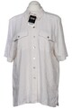 BiBA Bluse Damen Oberteil Hemd Hemdbluse Gr. XXL Leinen Cremeweiß #fvh7sd2