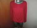 Street One Langarmshirt pink/meliert Gr. 38 Neu
