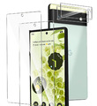 2X Schutzglas ( Display + Kamera ) für Google Pixel 6 Panzerfolie Full Screen 9H