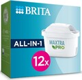 BRITA Wasserfilterkartusche MAXTRA PRO Pure Performance (All-in-1) 12er-Pack