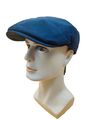 Gr. 57 Göttmann Jackson Sportmütze Flatcap Schiebermütze Echtleder Leder Schwarz