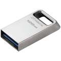 Kingston DataTraveler® Micro USB-Stick Retail 128 GB Silber DTMC3G2/128GB USB-A