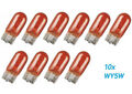 10 x WY5W MAXGEAR 12V 5W T10 Sockel W2,1x9,5d Blinkerbirnen Orange für Volvo
